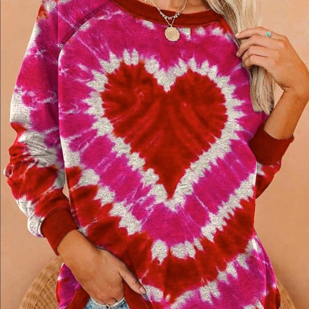 Valentine’s long sleeve sweatshirt BNWT size 3X
